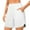 White1, variant on ABATAB Yoga Shorts for Women Wide Leg Athletic Gym Shorts High Waisted Stretchy Workout Activewear Shorts with Pockets