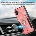 thumbnail image 2 of Dteck for Samsung Galaxy A04E Case Wallet with Card Holder,Ring Stand,Wrist Strap,RFID-Blocking PU Leather Protective Magnetic Flip Cover, Pink, 2 of 7