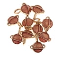 thumbnail image 2 of 10 colgantes de joyería Sunnimix decoración de colgantes de satélite Luz roja, 2 of 8