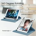thumbnail image 4 of Fintie 360 Rotating Case for 10.2-inch iPad 9th/ 8th/ 7th Generation - Swivel Cover with Pencil Holder for iPad 10.2" (2021/ 2020 / 2019 Model), 4 of 8