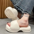 thumbnail image 2 of Fashion Thick Women Slippers New Summer Platform Sandals Casual Open Toe Outdoor Beach Walking Eva Beach Summer Slippers, 2 of 6