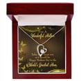 thumbnail image 1 of To Mom Wonderful Mother Forever Necklace w Message Card, 1 of 8