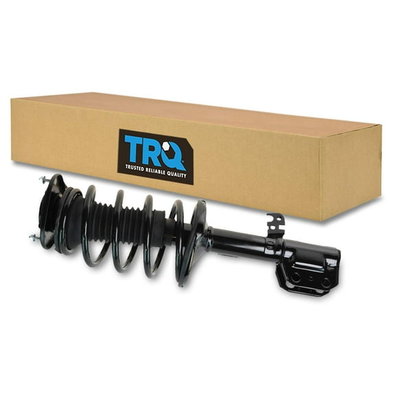 TRQ Front Right Complete Strut & Coil Spring Assembly Passenger Side Fits Select 2003-2008 Pontiac Vibe Toyota Matrix