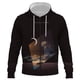thumbnail image 1 of Chaqueta con capucha y cremallera con estampado 3D de cielo creativo para hombre y mujer, ideal para primavera y otoño., 1 of 6