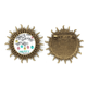 thumbnail image 1 of Feliz Pascua huevo religión Festival Ave Pin de gancho de metal vintage con forma de sol Unbranded M, 1 of 3