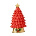 thumbnail image 3 of Adorno de mesa en miniatura para árbol de Navidad, accesorio para fotografía de boda, artesanía de resina de escritorio, estatua navideña Rojo, 3 of 9