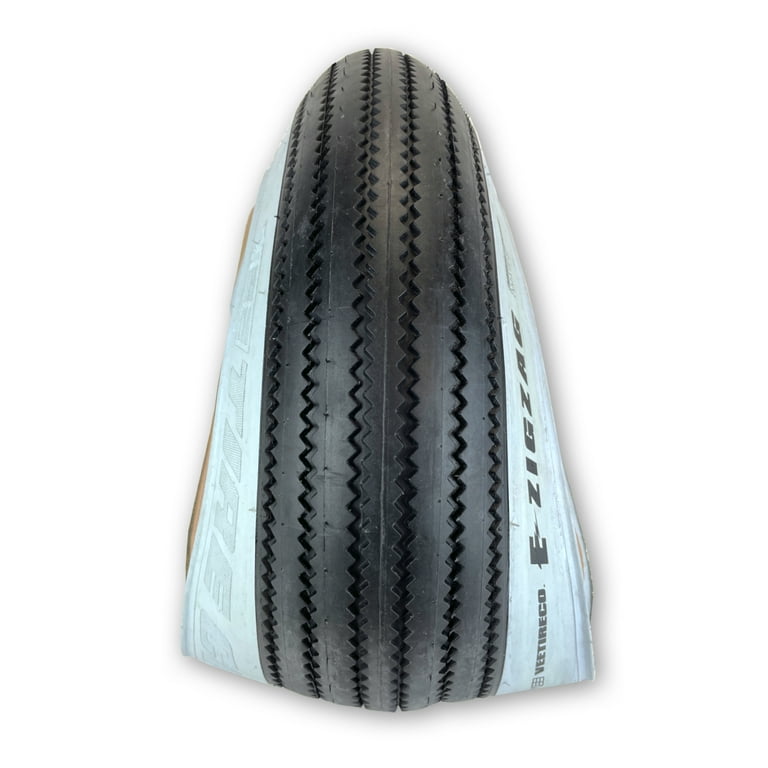 Vee 20x4.0 White Wall Zig Zag E-Bike 50 Tire Folding Bead Vee 20x4.0 White Wall Zig Zag E-Bike 50 Tire Folding Bead