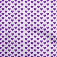 thumbnail image 1 of oneOone Viscose Chiffon Medium Purple Fabric Poker Card Dress Material Fabric Print Fabric By The Yard 42 Inch Wide, 1 of 4