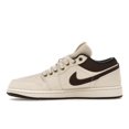 thumbnail image 2 of Jordan Men's 1 Low Premium Pale Ivory Off Noir Baroque Brown Shoes, from StockX, 2 of 5