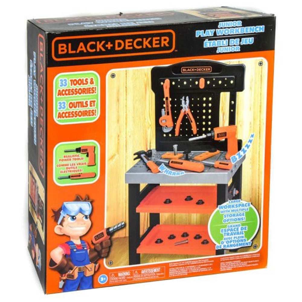 black and decker junior fun tool set