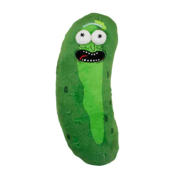Rick  and  Morty Pickle Rick Squeaker Plush Dog Toy