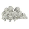 thumbnail image 3 of Design Toscano SH380151 Cherub Conclave Shelf Sitting Angel Sculpture, Antique Stone, 3 of 5