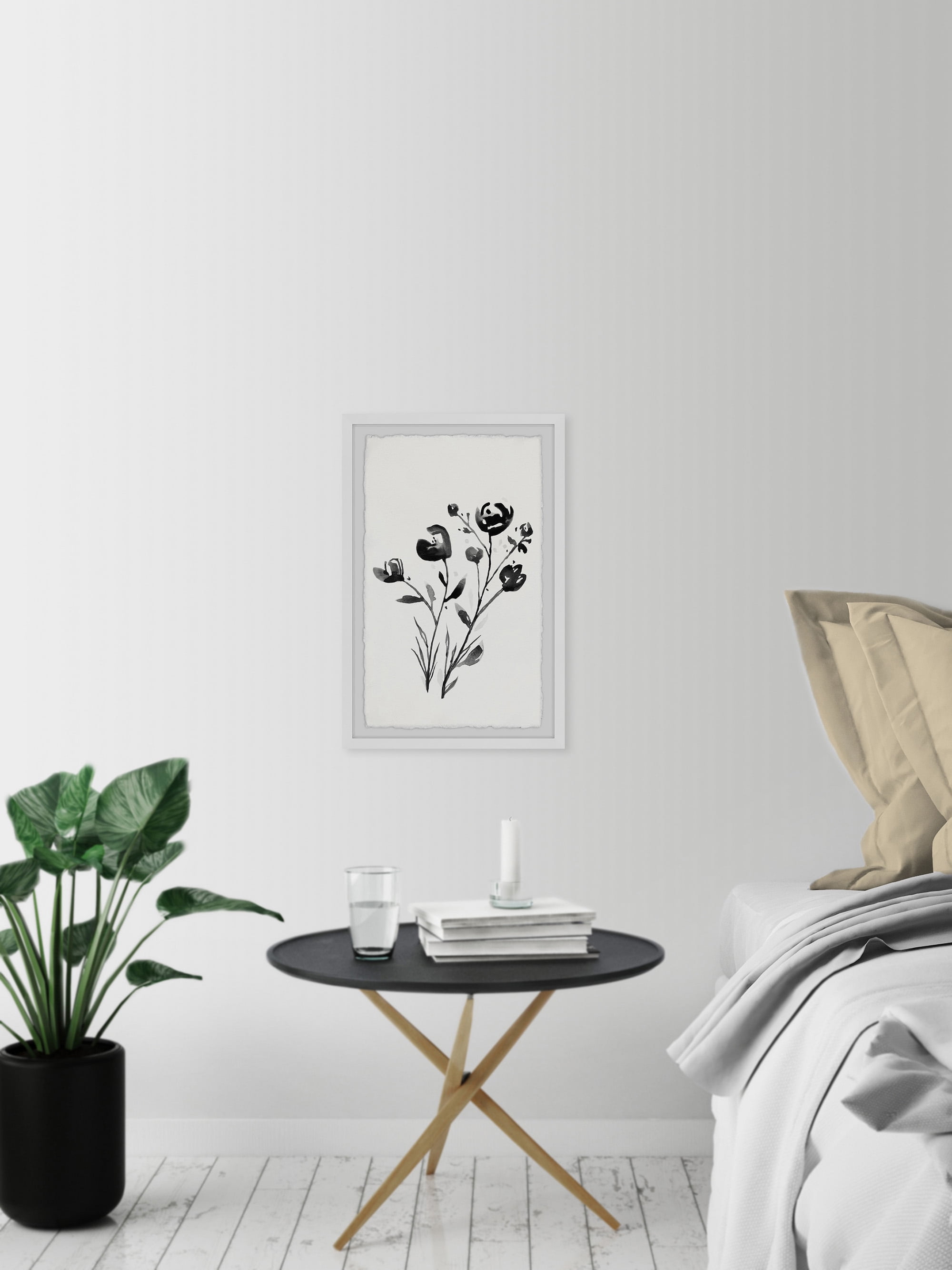 Winter Flowers II Framed Painting Print