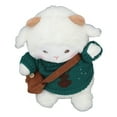 thumbnail image 4 of Sheep Plush Toy, Sheep Stuffed Animal Comfortable Touch Exquisite Workmanship  For Office For Household For Bedroom Blackish Green, 4 of 8