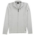 thumbnail image 2 of Alfani Mens Quilted Cardigan Sweater, Gris, X-Large Alfani Cárdigan, 2 of 2