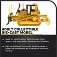 thumbnail image 3 of Diecast Masters Caterpillar D6T XW VPAT Track-Type Tractor, Core Classics Series Cat Trucks & Construction Equipment | 1:50 Scale Model | 85197C, 3 of 8