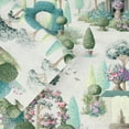 thumbnail image 3 of Laura Ashley Naunton Folly Fern Green Wallpaper, 3 of 4