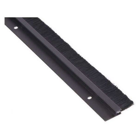 National Guard Door Weatherstripping,Dark Bronze,8 ft L D608DKB-96