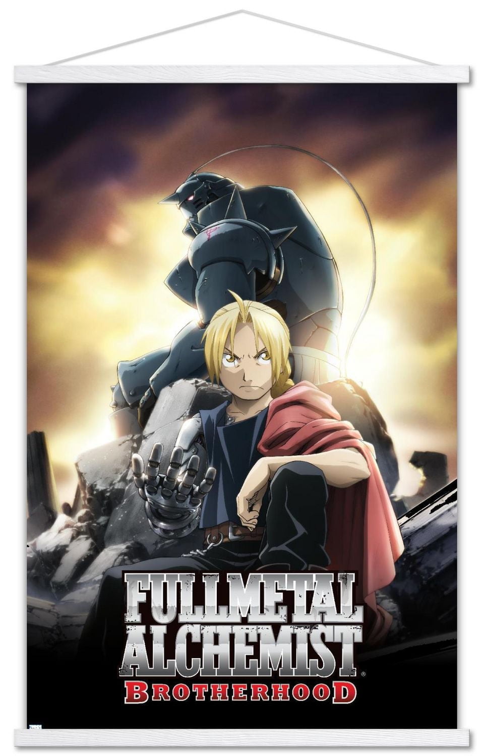 Fullmetal Alchemist: Brotherhood - Key Art 1 Wall Poster, 22.375" x 34"
