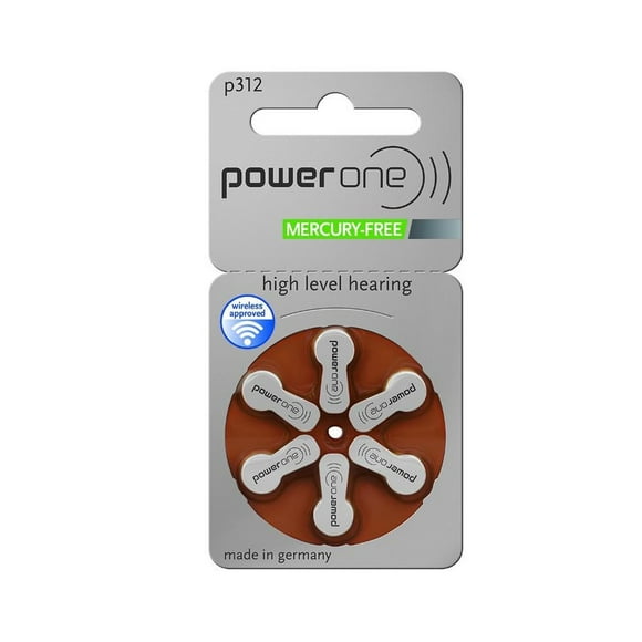 240 x Taille p312 PowerOne Piles d'Aide Auditive
