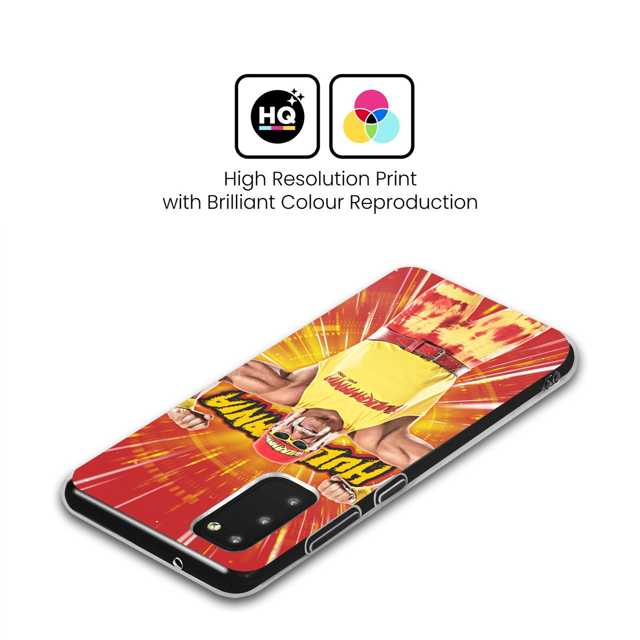 Head Case Designs WWE Hulk Hogan Portrait Soft Gel Case for Samsung Galaxy S24 5G