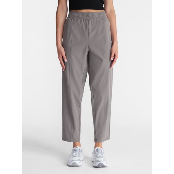 Avia Women's FeatherStretch Woven Tapered Pants, 27'' Inseam, Sizes XS-XXXL