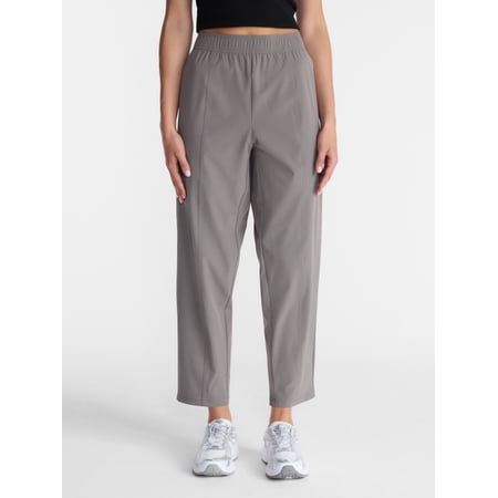 Avia Women's FeatherStretch Woven Tapered Pants, 27'' Inseam, Sizes XS-XXXL