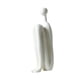 thumbnail image 5 of Colección de esculturas abstractas, artesanías artísticas, estatuas modernas de cerámica para estantes. Blanco, 5 of 9