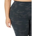 thumbnail image 3 of SPANX Women's Look at me Now Seamless Bike Shorts Black Camo Leggings (M), 3 of 3