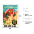 thumbnail image 2 of Visit Bryce Canyon Nat’l. Park Utah - Grand Canyon Zion & Bryce National Parks - Vintage Railroad Travel Poster c.1935 - Master Art Print (Unframed) 13in x 19in, 2 of 4