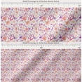 thumbnail image 2 of Soimoi Cotton Poplin Fabric Leaves & Grandiflora Roses Floral Print Fabric by The Yard 56 Inch Wide, 2 of 7