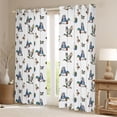 thumbnail image 2 of Homewish Mallard Duck Blackout Curtains Set of 2 (52x84 Each),Rustic Farmhouse Cabin Window Curtains,Country Plant Leaves Curtains and Drapes For Boys Kids,Luxury Bedroom Decor, 2 of 6