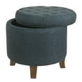 thumbnail image 4 of HomePop Tufted Round Ottoman with Storage, Multiple Colors, 4 of 10