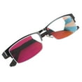 thumbnail image 3 of Gafas para daltonismo con montura gafas ciegas rojas y verdes fáciles de transportar Lentes para PC Gafas correctivas para ingeniería química para diseño de construcción para, 3 of 8