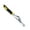 Yellow, variant on Sturdy 30cm Gardening Tool with Hole, Fatigue-Resistant Handle for Efficient Weeding in Lawns & Farmland