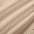 thumbnail image 6 of ClodeEU Women's Crew Neck Sleeveless Eyelet Embroidery Midi Dress,Summer Casual Loose Dress with Pocket Khaki,Women's Plus L, 6 of 8