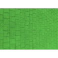 thumbnail image 1 of Ahgly Company Machine Washable Indoor Rectangle Transitional Lime Green Area Rugs, 2' x 3', 1 of 7