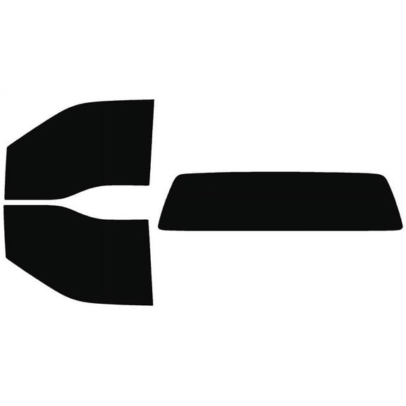 The Tint Effect Precut Window Tint Kit Compatible with Ford F-250 F-350 Regular Cab Truck (2017-2024)(Full truck with solid rear: 5%) Automotive Film