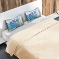 thumbnail image 5 of Yayeee Pillowcase Standard Size Set of 2 Satin Wrinkle Resistant Pillow Case, Seaside Door, 5 of 7