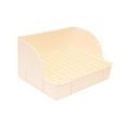 thumbnail image 4 of Caja de arena para conejos, inodoro esquinero, orinal con fondo de malla antisalpicaduras beige, 4 of 9