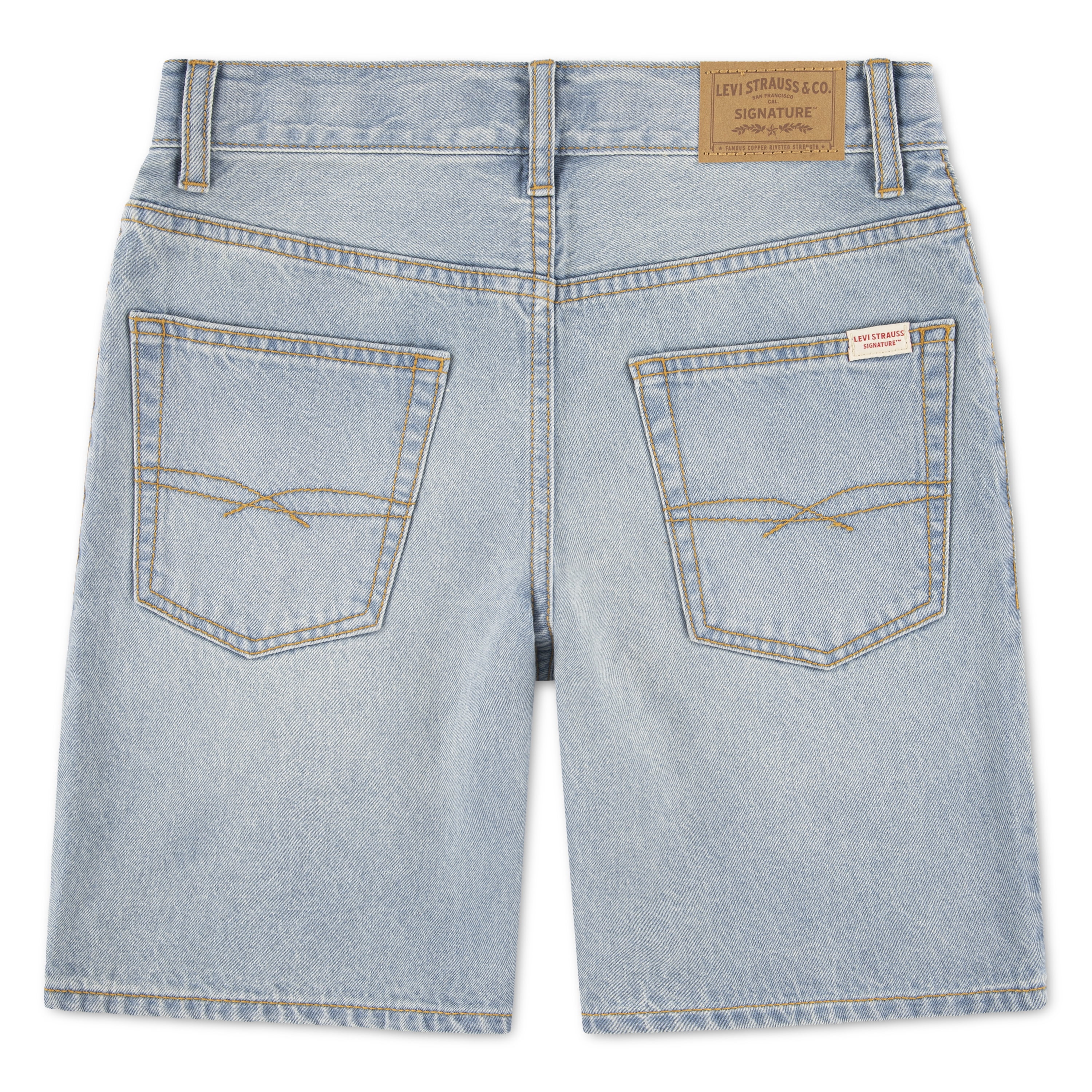 Levi Strauss Signature Boys Loose Fit Denim Shorts, Sizes 4-18