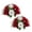 C, variant on 2-Pack White & Red Silk Flower Ball – Miyuadkai Simulation Flower Ball for Wedding Car Staircase Decoration, Main Table Centerpiece Wedding Supplies Props