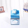 thumbnail image 1 of Calendario de Escritorio de Notas 3D Soledad Modelo de calendario de Adviento DIY azul, 1 of 9