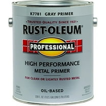 Rust-Oleum Professional Oil-Based Flat VOC Formula Metal Primer, Gray, 1 Gal.