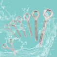 thumbnail image 2 of M10 304 Stainless Steel Closed Welding Spool Screw Threaded Rod Bolt 5pcs, 2 of 5