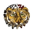 thumbnail image 3 of XMXT Waterproof Round Table Cloth, Tiger Pen Drawing Tablecloth Polyester Table Cover for Home Kitchen Dining Party Room Decor, 60 inches, 3 of 8