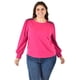 thumbnail image 1 of Blusa Roman Fashion Talla Extra 5106 Fucsia, 1 of 7