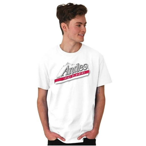 Andes Mints Classic Chocolate Candy Men's Graphic T Shirt Tees Brisco Brands M