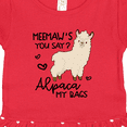 thumbnail image 3 of Inktastic Meemaw's You Say Alpaca My Bags Girls Toddler Dress, 3 of 4