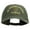 Olive, variant on U.S. Army 1st Infantry Division Embroidered Washed Solid Pigment Dyed Cotton Twill Brass Buckle Cap - Olive OSFM